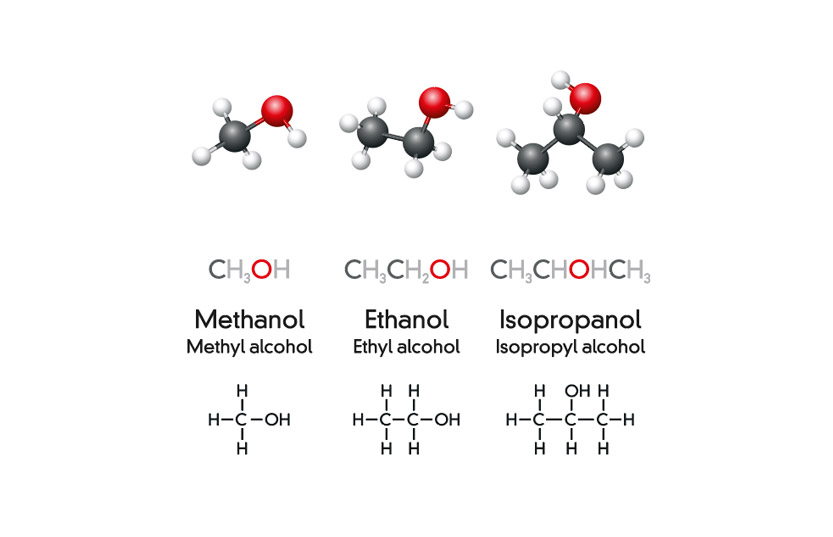Methanol-Ethanol-Isopropanol